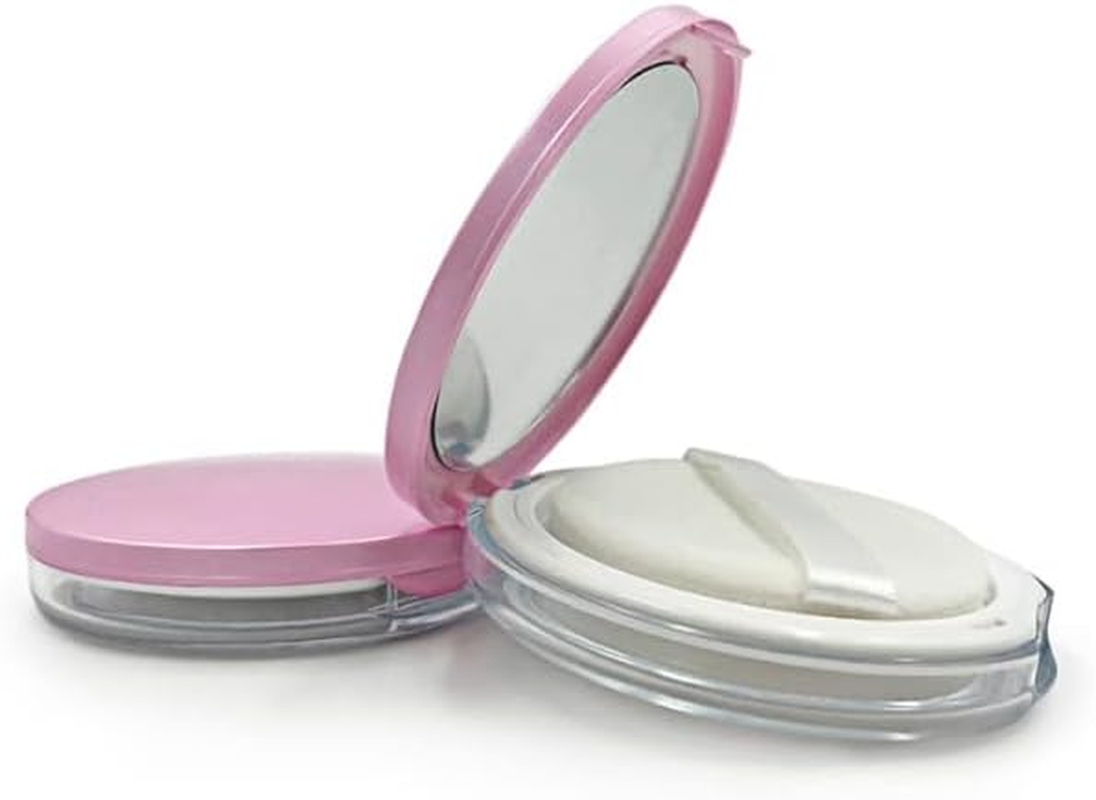 HLLMX 1 PCS 3 G/ 0.11 Oz Empty Refillable Makeup Powder Container Loose Powder Container Empty Reusable Powder Box BB Cream Box Powder Box with Air Cosmetic Jars Travel Containers image number 1