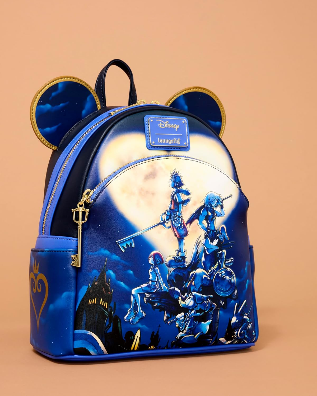 Loungefly Disney Kingdom Hearts Mickey Mini-Backpack, Amazon Exclusive image number 1