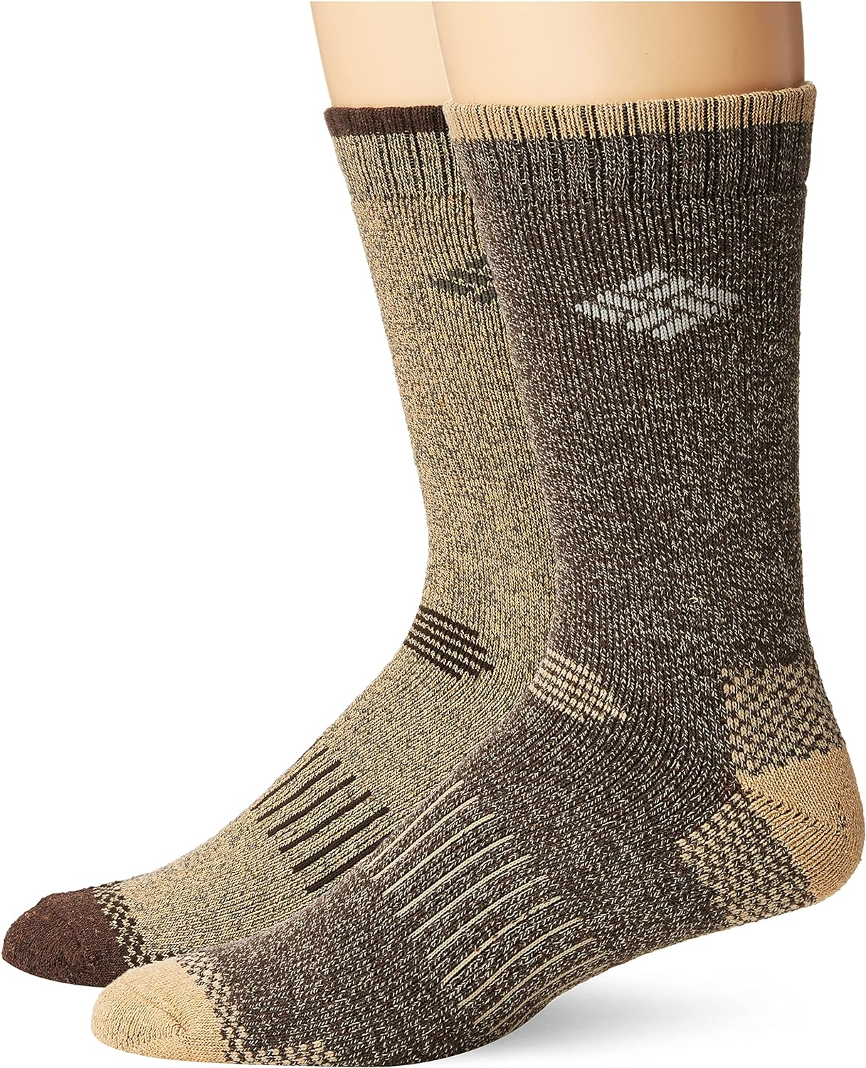 Columbia Men'S 4 Pack Mid-Calf Check Crew Socks