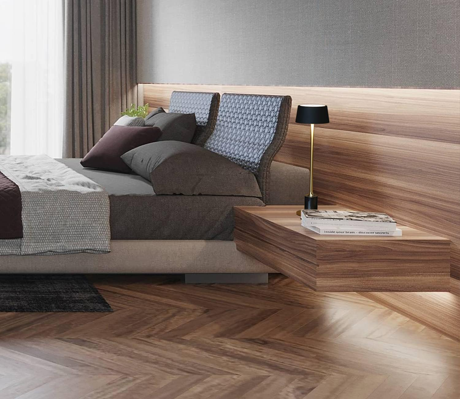 Cordless Table Lamp, DAWALIGHT Rechargeable Desk Lamp, 3 Level Brightness Fillable Lamp, Couple Dinner, Coffee Table, Restaurant, Bedroom, Reading, Outdoor Camping image number 3