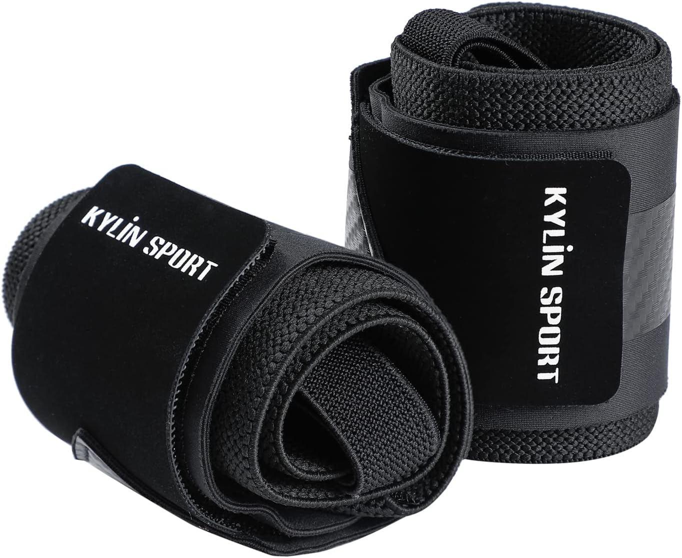 KYLIN SPORT Pair of Adjustable Wrist Wraps Weightlifting for Men & Women Weight Lifting Wrist Support for Powerlifting Strength Training image number 1