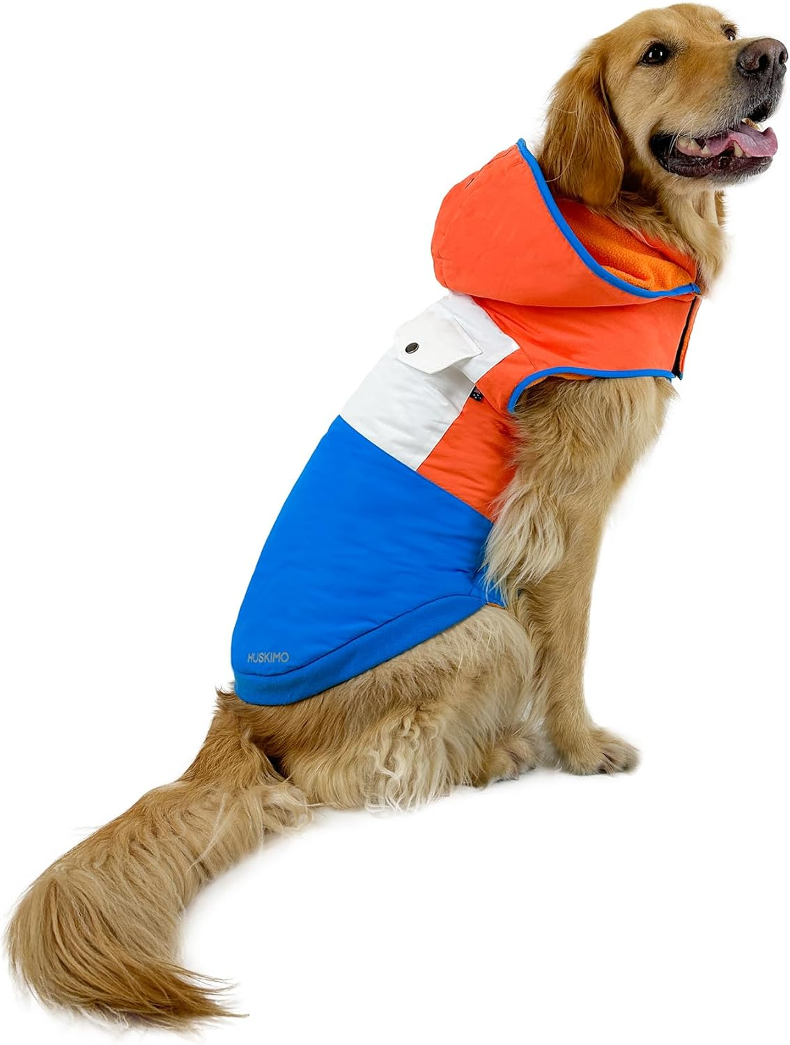 Huskimo Snowparka Dog Coat, Orange, 67Cm