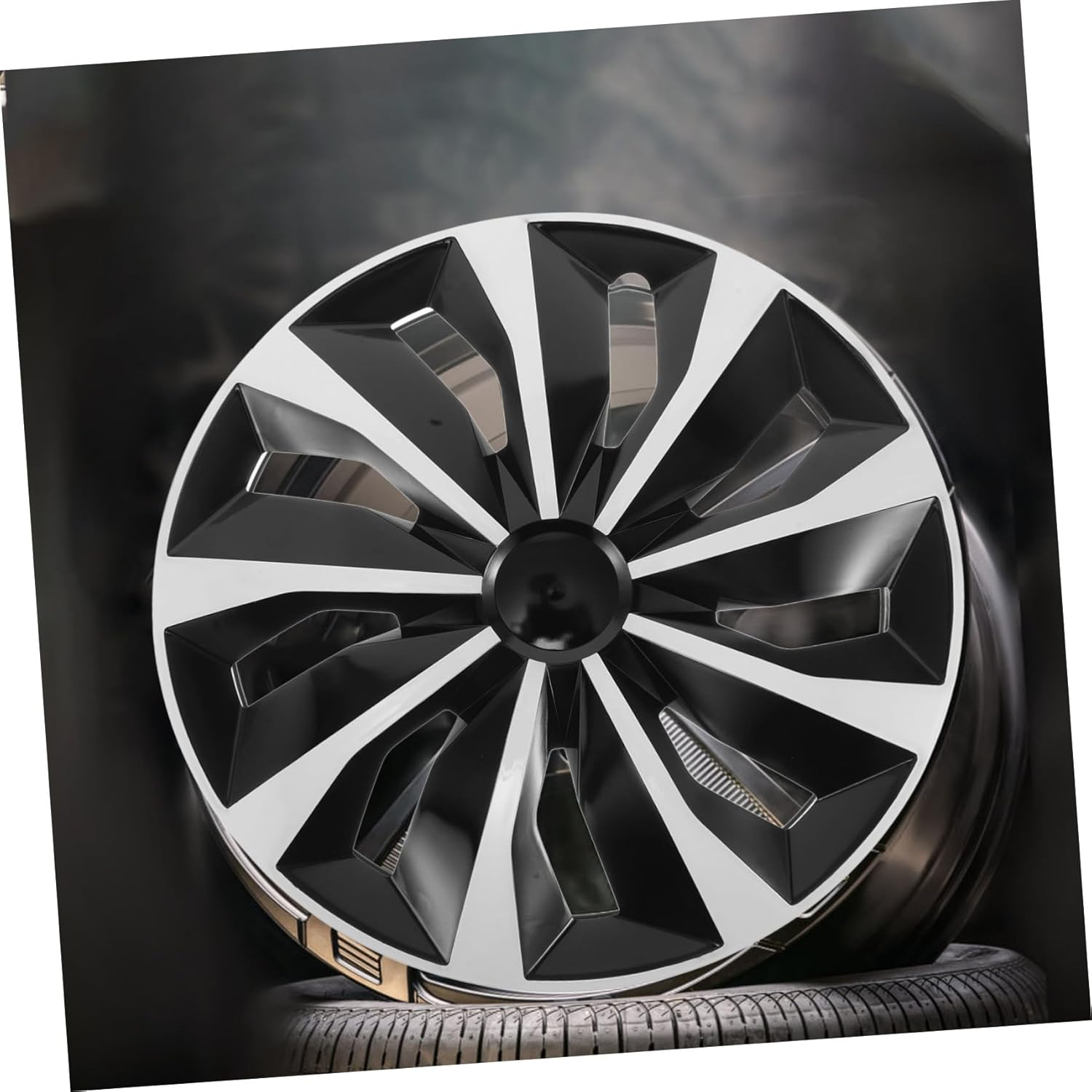 Cabilock Car Hub Cap Wheel Rim Cover Replacement Hubcaps Decorative Tire Covers for Front Wheel Replacement for Car Parts image number 5