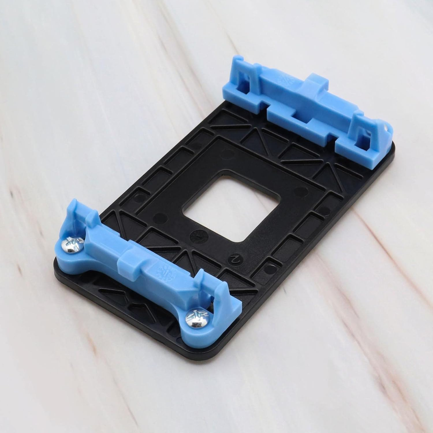 Emsea CPU Backplate Radiator Fan Bottom Shelf Bracket ABS Compatible with AM2/AM3/FM1/FM2/940/938/905/A55/A75/A85/A88 Motherboard image number 1