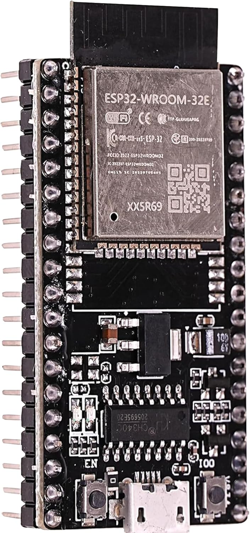 A-DIGISHUO 2Pcs Sp32-Devkitc-32E Development Board 2.4Ghz Dual-Mode Wifi+Bluetooth Dual Core Processor Integrated Antenna RF Amplifier Filter AP STA for Arduino IDE with Cable (Micro USB) image number 1