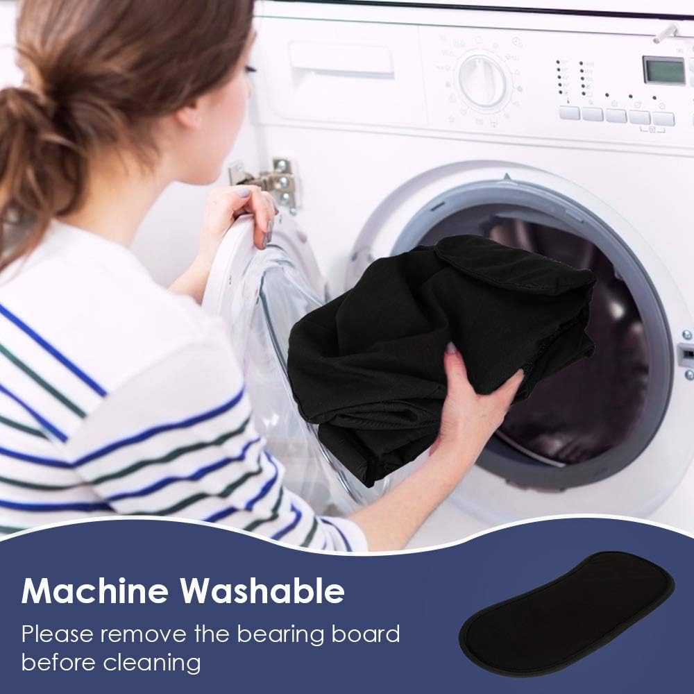 Lukovee Pet Sling Carrier, Dog Papoose Hand Free Puppy Cat Carry Bag with Bottom Supported Adjustable Padded Shoulder Strap and Bag Opening Front Zipper Pocket Safety Belt for Small Dogs (Black) - Black image number 4