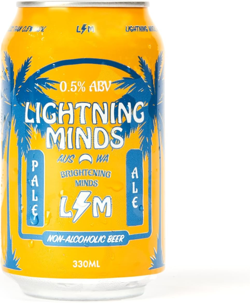 Lightning Minds Non Alcoholic Pale Ale (Carton 24 X 330Ml) image number 3