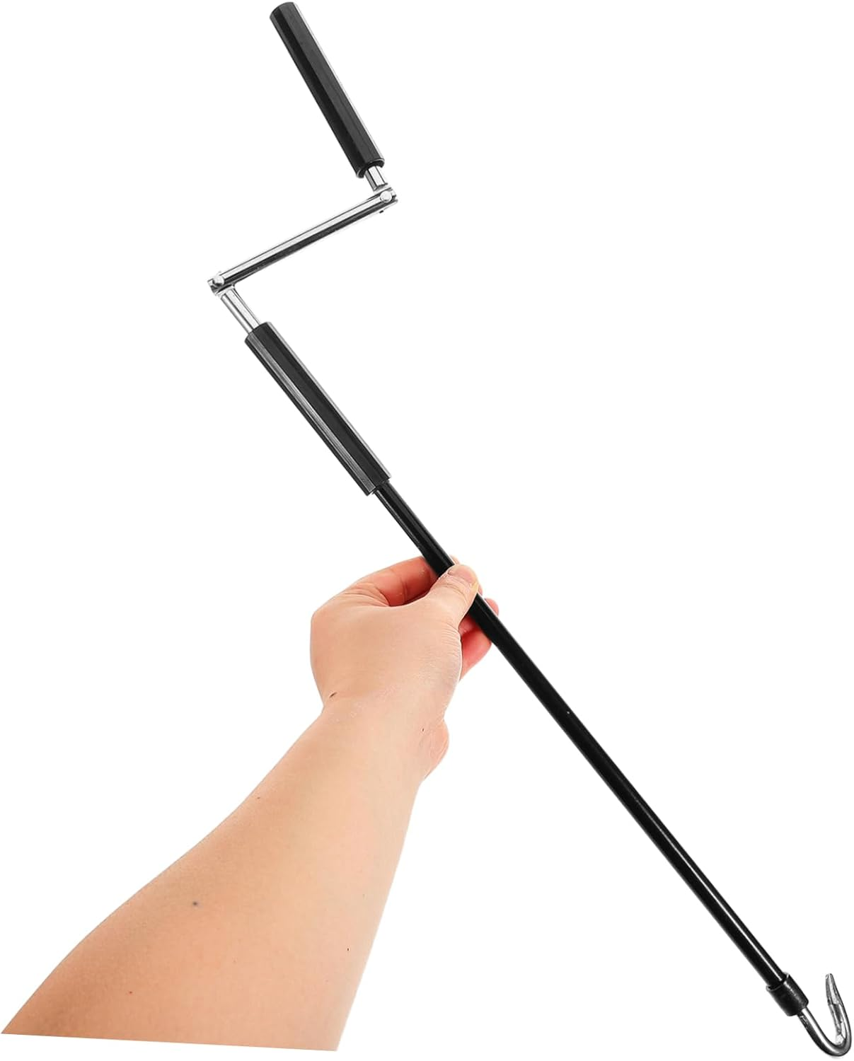 Abaodam Awning Crank Wand Outdoor Canopy Manual Crank Handle Manual Shade Opener Tool for Patio Rv Awnings and Canopy Retraction image number 2