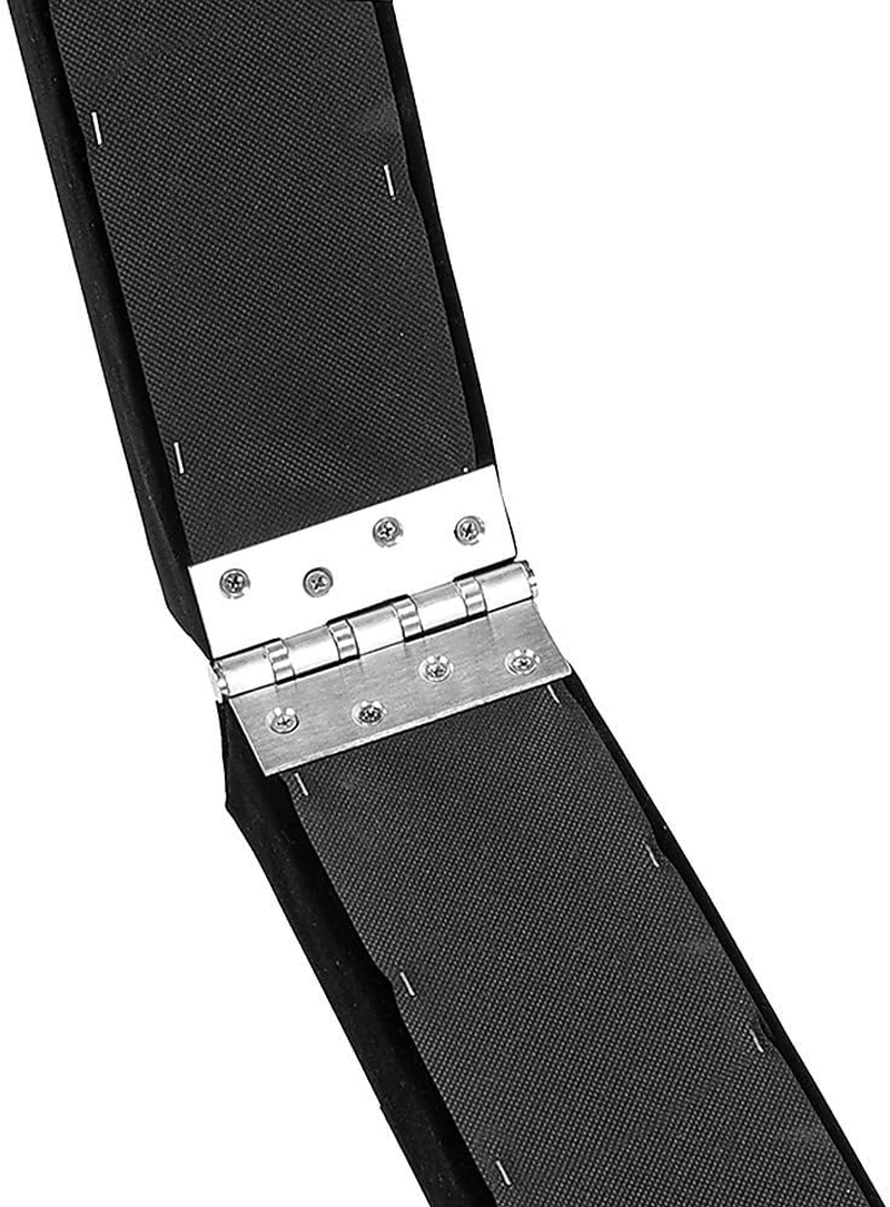 RTM RANDY & TRAVIS MACHINERY 2.4M (8FT) Gymnastics Folding Balance Beam Black Synthetic Suede image number 3