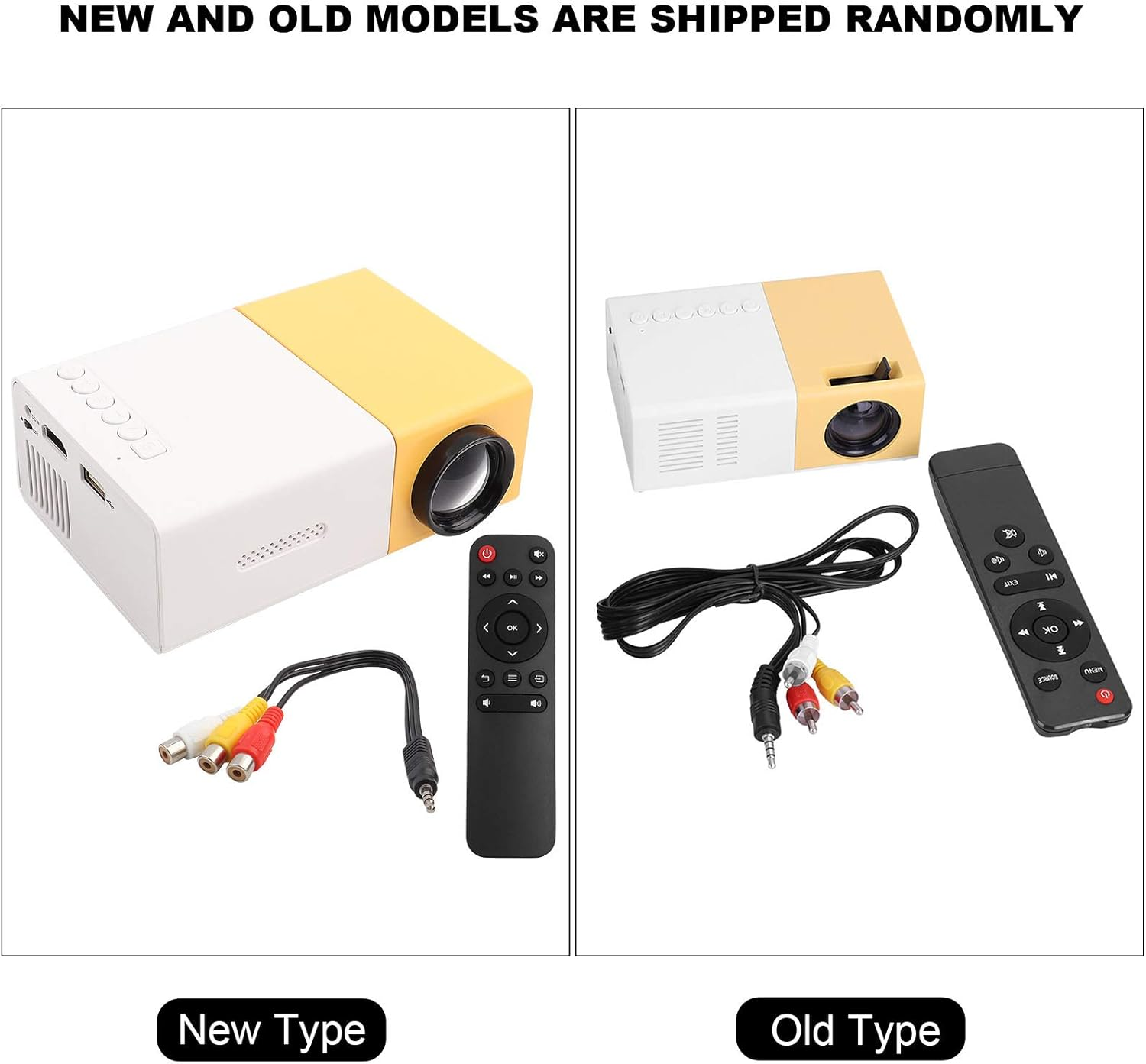 Home Theater, 5 X 3.2 X 1.9In Portable Practical Mini Projector, for Camping(U.S. Standard (110V-240V)) image number 5