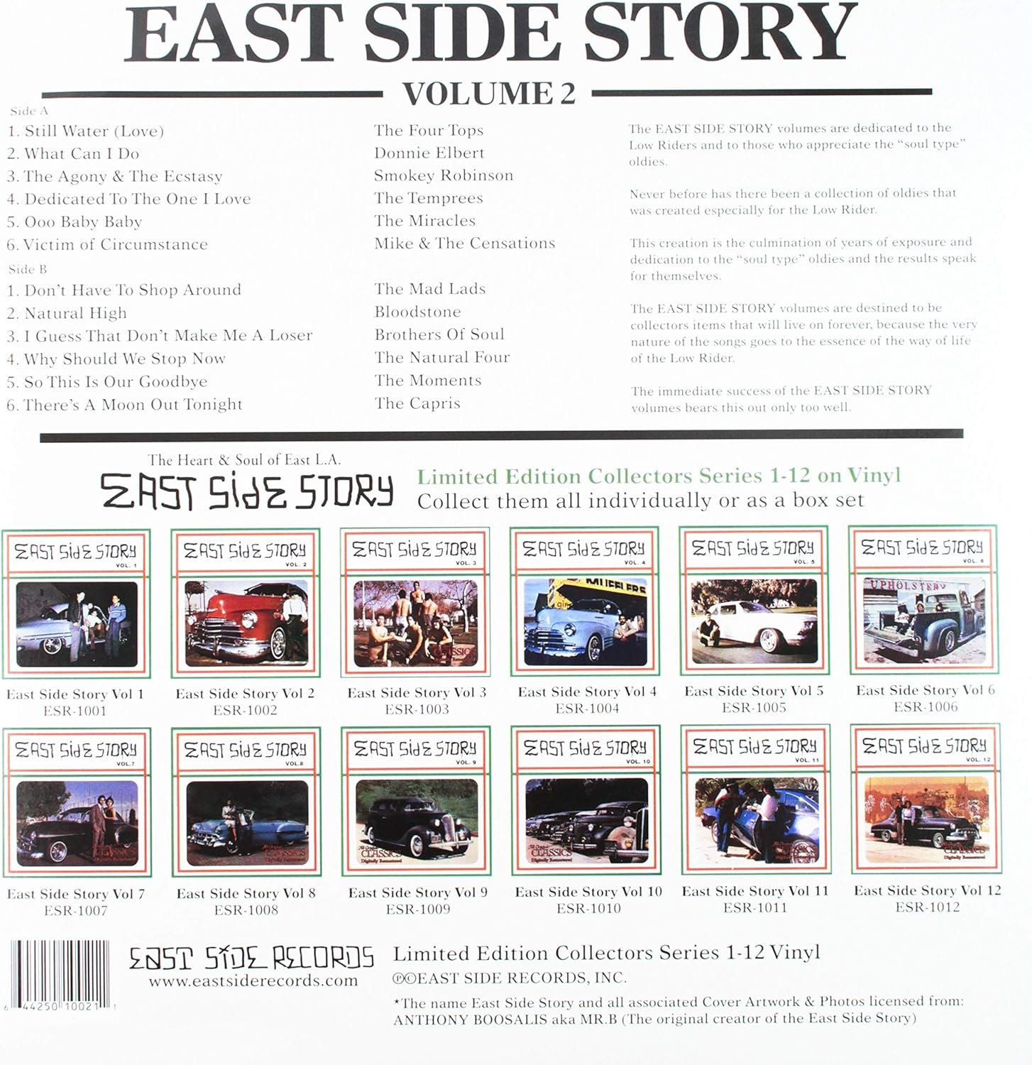 East Side Story: Volume. 2