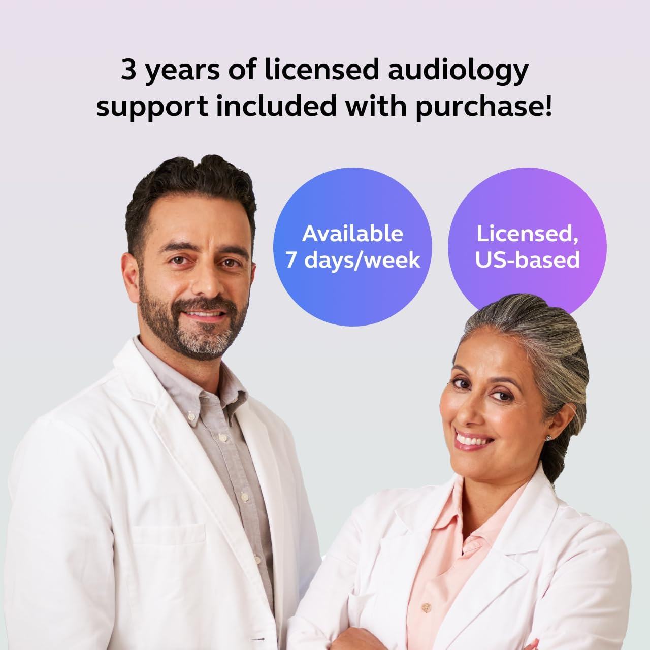 Jabra Enhance Select 700 Clinic-Quality OTC Hearing Aids, Licensed Audiology Services Included, Bluetooth LE Audio & Streaming for Ios/Android, Nearly Invisible & Comfortable, Sand image number 4