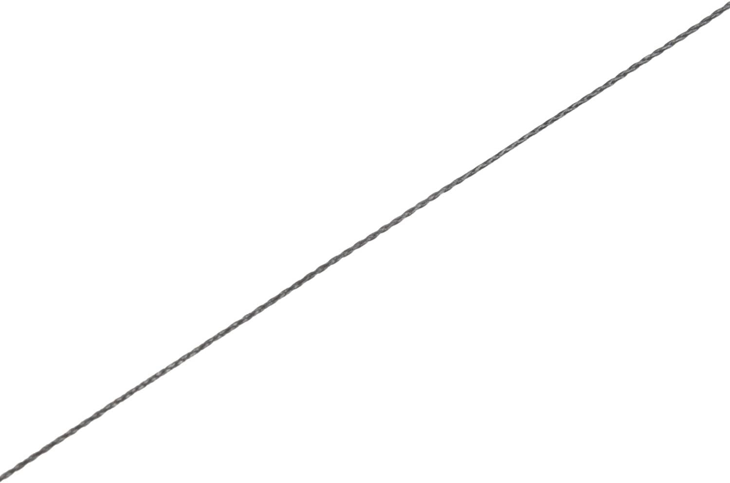 MEOXPAZ 500M 50LB Colorful 4 Strands Multifilament PE Braid Fishing Line (Black) image number 6