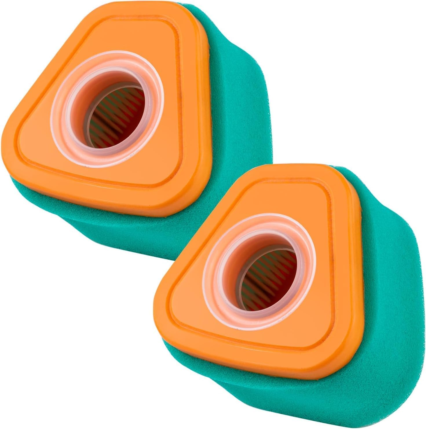 (2-Pack) High Performance Air Filter 595853 for Briggs & Stratton 115P02,115P05,123P02,123P07 Replaces 595853 597265 597266 Lawn Mower Engine Replacement Parts image number 3