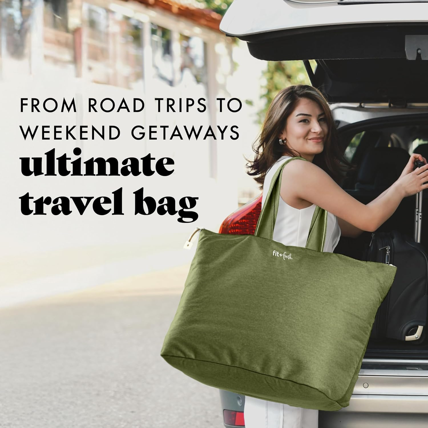 Foundry by Fit + Fresh, All the Things Tote Bag, Luggage, Travel Duffle Bag, Weekender Bags for Women, and Beach Bag image number 6