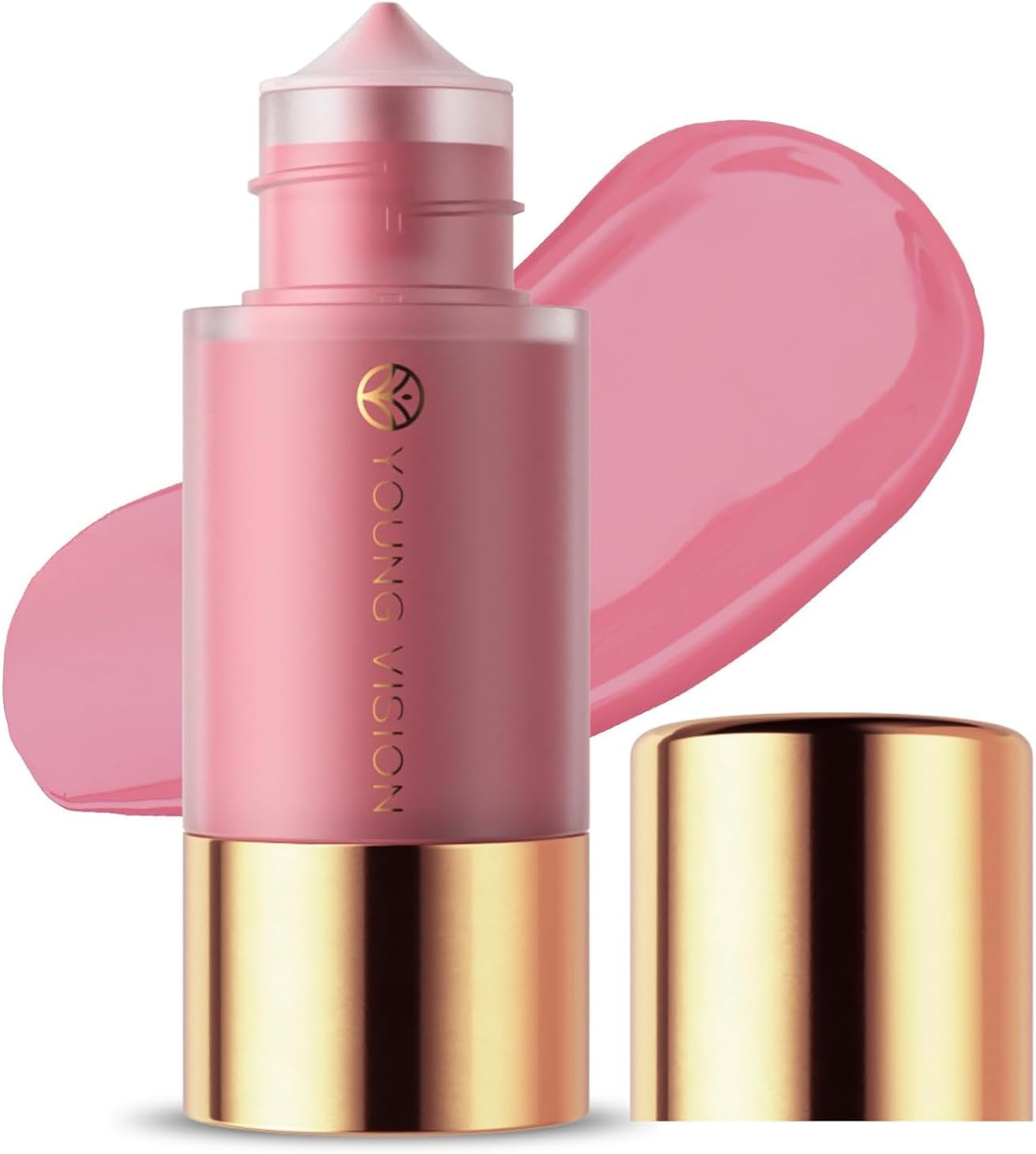 Beginner Liquid Blush Drops - Highly Pigmented Matte Cheek Tint with Hyaluronic Acid Long-Lasting Waterproof Blusher for Natural Radiant Makeup Vegan & Cruelty-Free(01#)