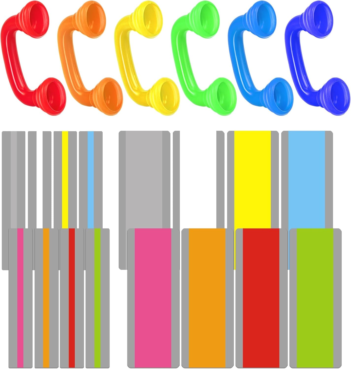 Whisper Reading Phones Guided Reading Strips Dyslexia Reading Tools Reading Trackers for Kids Speech Therapy Tools Help Children and Teachers Address Dyslexia image number 2