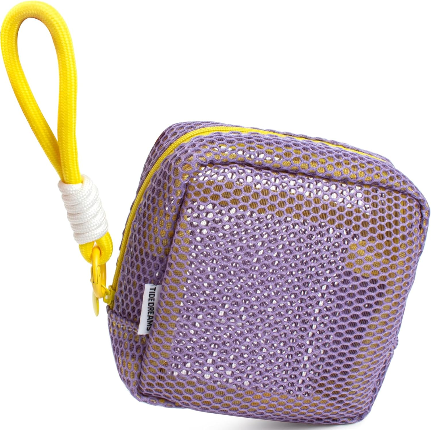 DDPOND Mesh Makeup Bag Mesh Cosmetic Bag Travel Toiletry Bag Pouch with Zipper Mini Cute Makeup Cosmetic Travel Toiletry Purse Bag for Travel Accessories (Green)