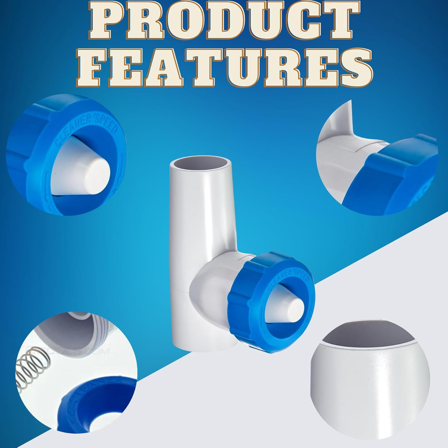 Swimables Regulator Valve Compatible with Hayward Navigator V094P | Compatible with Most Suction Side Pool Cleaners | Works on Navigator Pro, Blucon, Navigator 925ADV image number 2