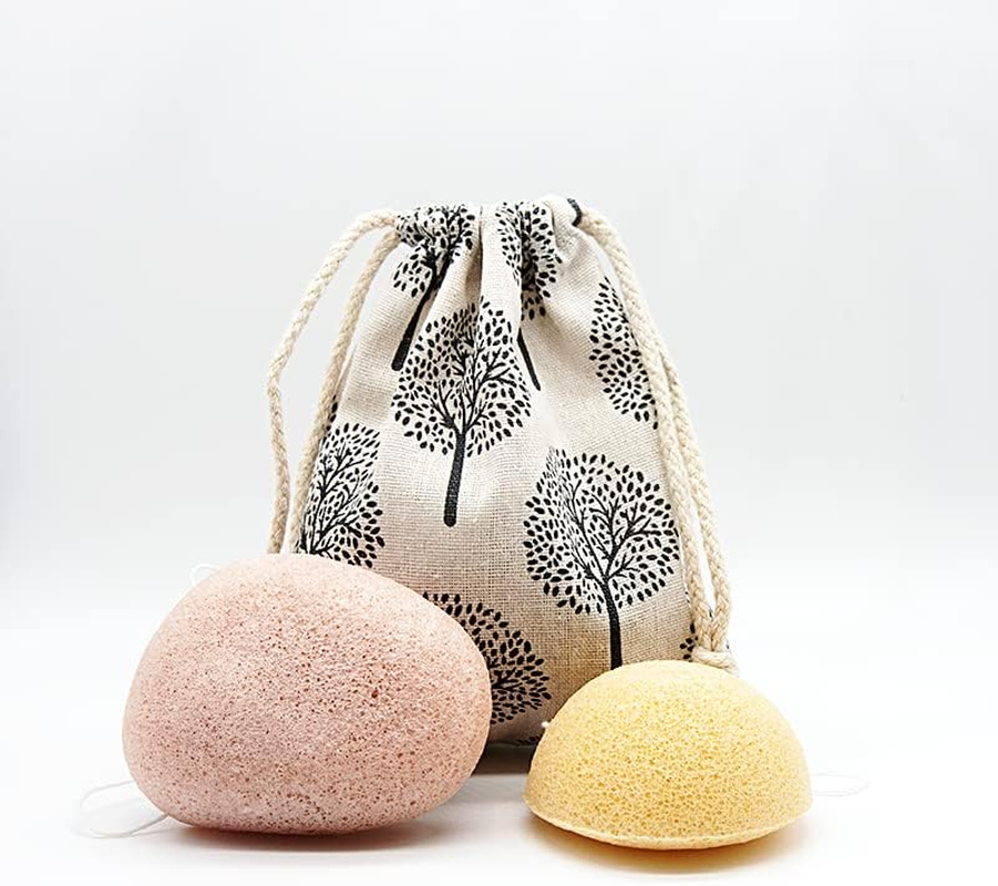 Bath Brush Konjac Bath Sponge for and Body Cleansing Bath Body Brush (Size : 3PCS-PYB) image number 4