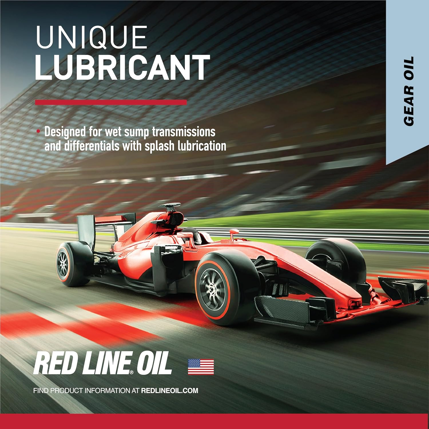 Red Line 58404 Lightweight Shockproof Gear Oil - 1 Quart Bottle image number 2