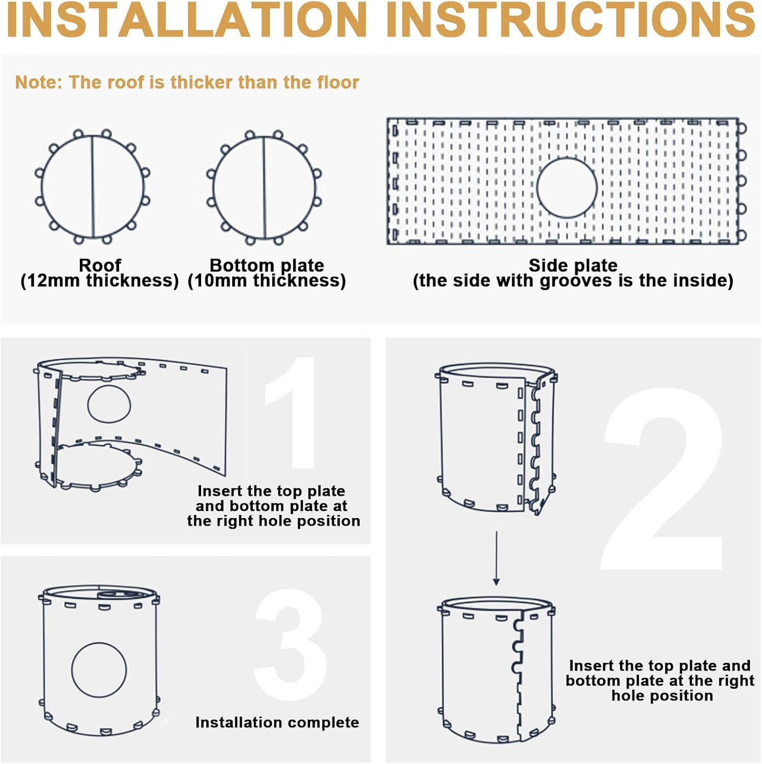 Cola Felt Cat Cave, 2 Levels, Felt Cat House, Cat Bed, Cat Cave for Cats, 42 X 41 X 41 Cm, Cat House for Rental, Cats for Sleeping, Hiding and Romping (Grey) image number 1