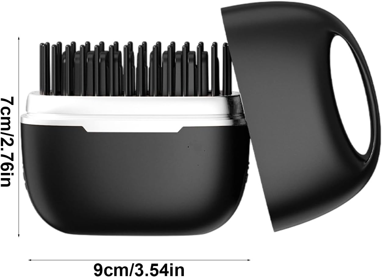 Yulokdwi Hair Straightener Brush | Professional Hair Straightener | Hair Styling Tool Less Frizz Portable Smoother for Women Girls Home Dorm Camping Travel image number 5