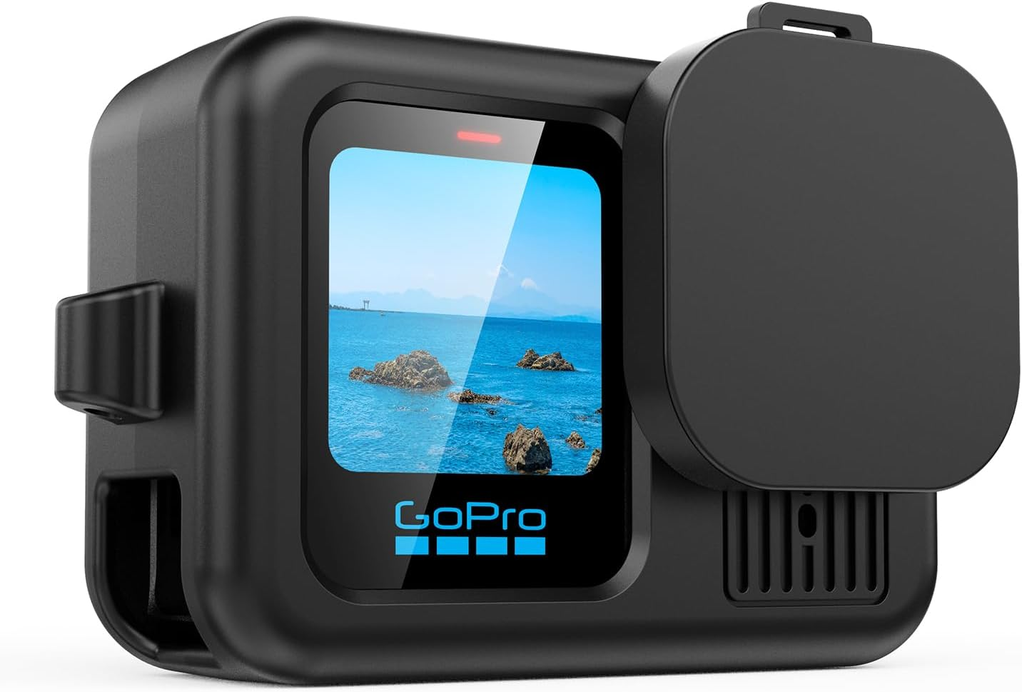 Silicone Case for Gopro Hero 13 12 11 10 9 (Black) - Black image number 2