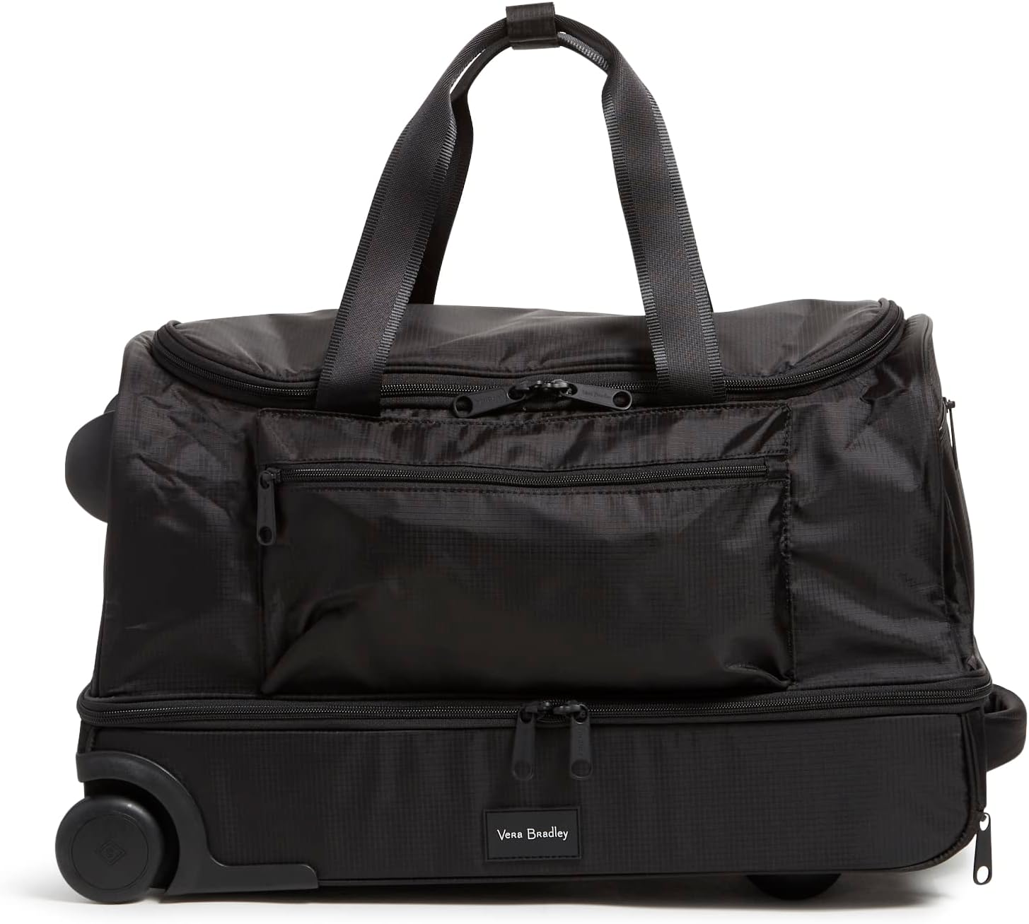 Vera Bradley Women'S Recycled Ripstop Foldable Rolling Duffel