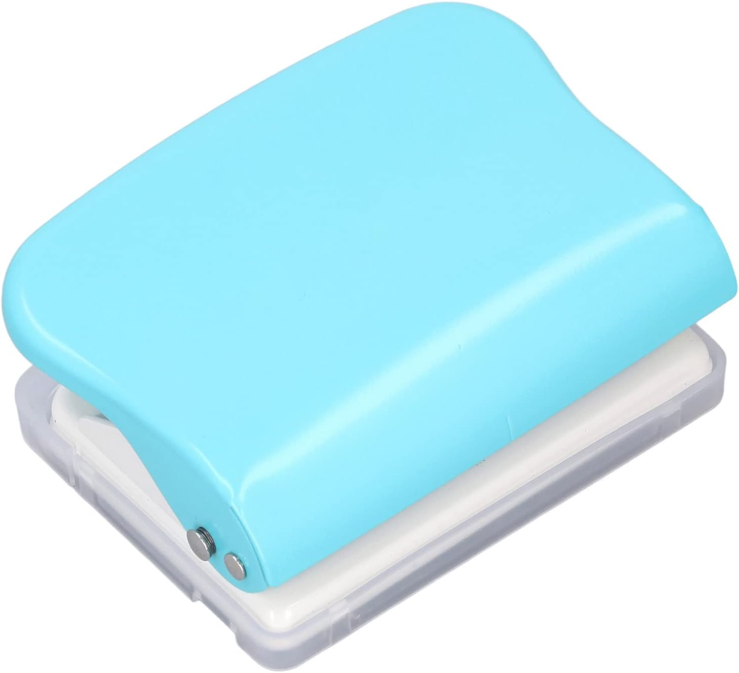 Paper Binding Machine, All Metal Lacquered Body Portable DIY Coil Book Hole Puncher Clamshell Plastic Tray for A4 A5 A6 A7 for School