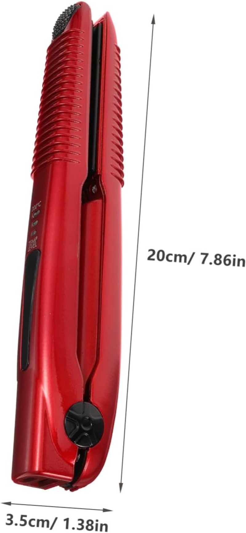 IWOWHERO Travel Cordless Hair Curler and Straightener Usb Rechargeable Styling Tool for Women and Men Portable Function Design for Home and Travel Use image number 6