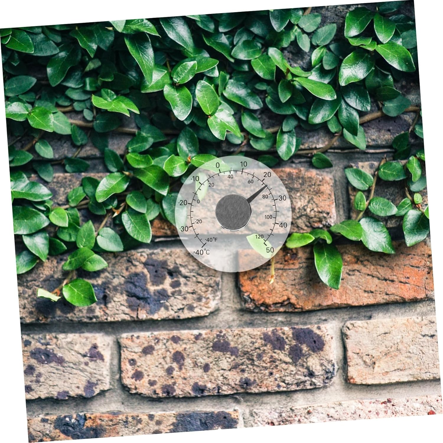 COHEALI Window Thermometer Indoor Outdoor Temperature for Garden Greenhouse Sauna Nursery with Easy-Read Scale Compact Practical Design image number 5