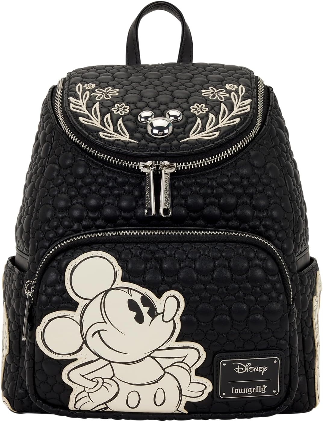 Loungefly Mickey & Friends Artist Sketch Mini Backpack image number 4