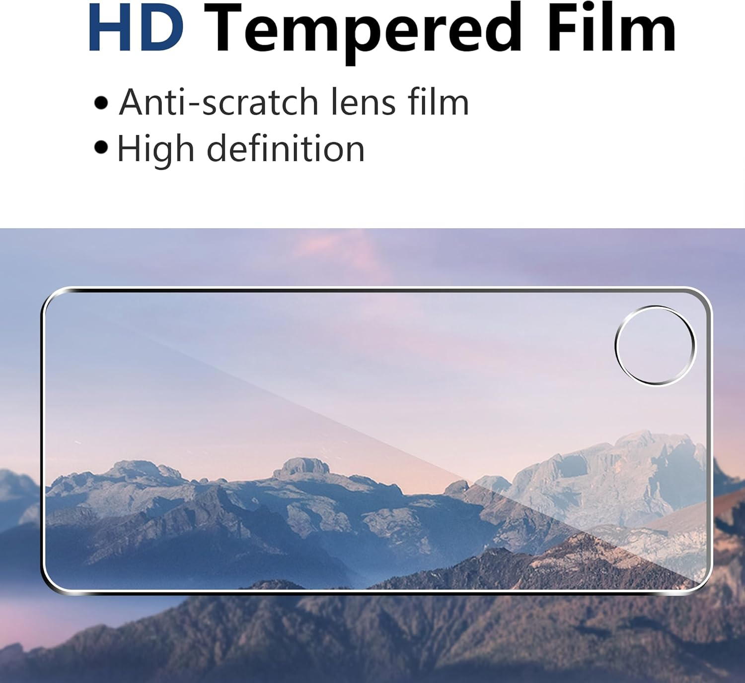 CAUHENYEE Screen Protector for Redmagic 11 Pro / 11S Pro+ Tempered Glass, [2+1] Screen Protector + Back Protection, Scratch-Resistant image number 6