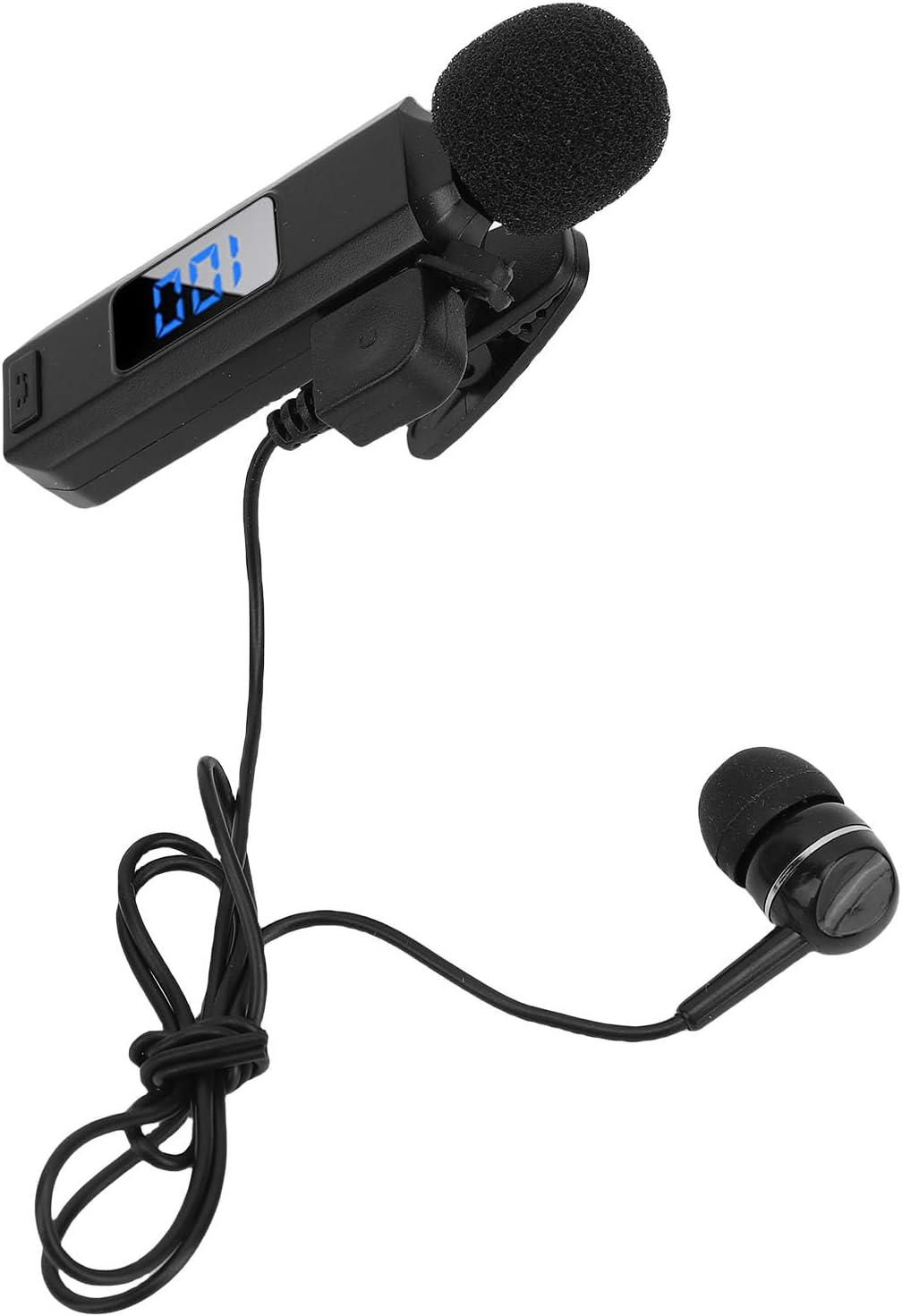 Diyeeni 360&deg; All Directional Sound Pickup, Clear and Delicate Sound, Earphone with Lavalier Microphon, Noise Reduction, 88H Music Time, Karaoke, Live Streaming image number 6