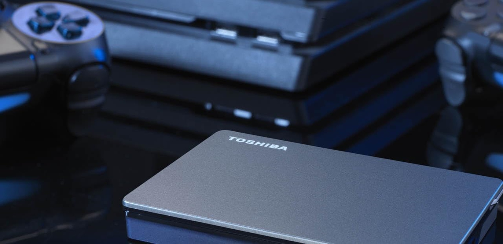 Toshiba Canvio Gaming 1TB USB 3.0 Portable External Hard Drive, Black image number 2