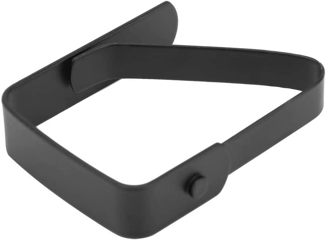 Anti Slip Table Cloth Cover Clamp, Tablecloth Clips, Stainless Steel Tablecloth Holder Clamps 4Pcs for Picnics Marquees image number 3