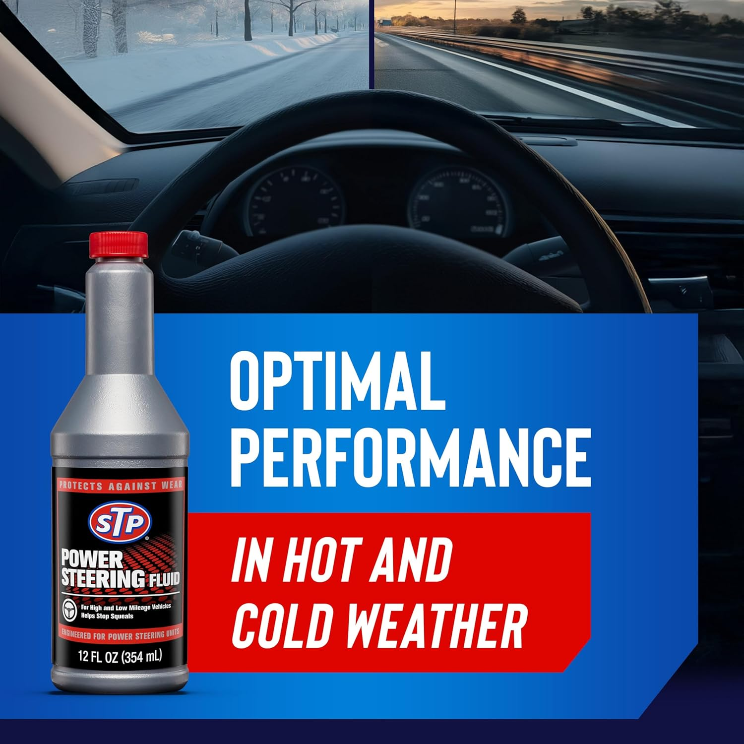 STP Power Steering Fluid (12 Fluid Ounces), 17272 image number 5