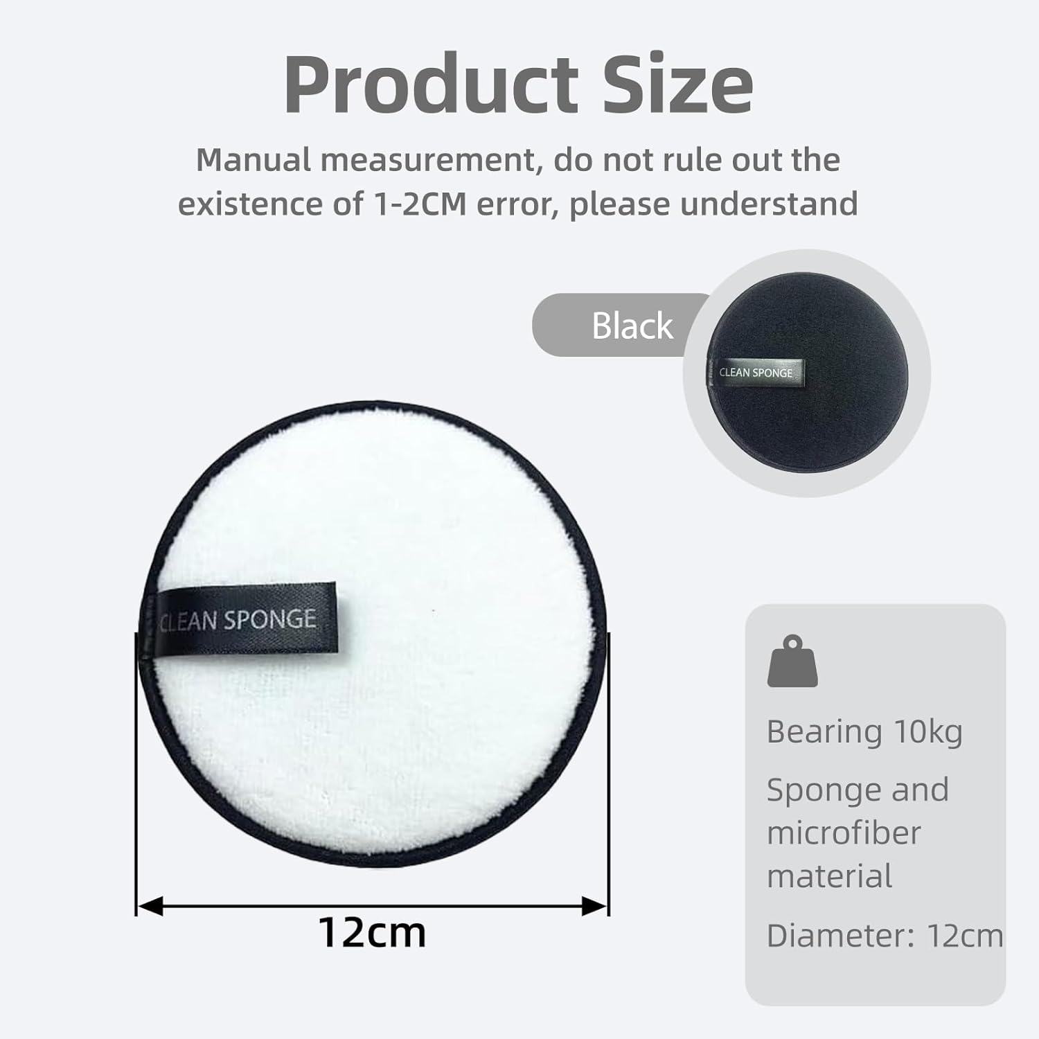 Hzqzaoan 100% Reusable Makeup Eraser | 4 Pack Large Eco-Friendly Makeup Remover Pads | Ultra-Soft Cotton Pads for Gentle Face & Eye Makeup Removal (Perfect for Foundation, Highlighter & Lipstick!). image number 4