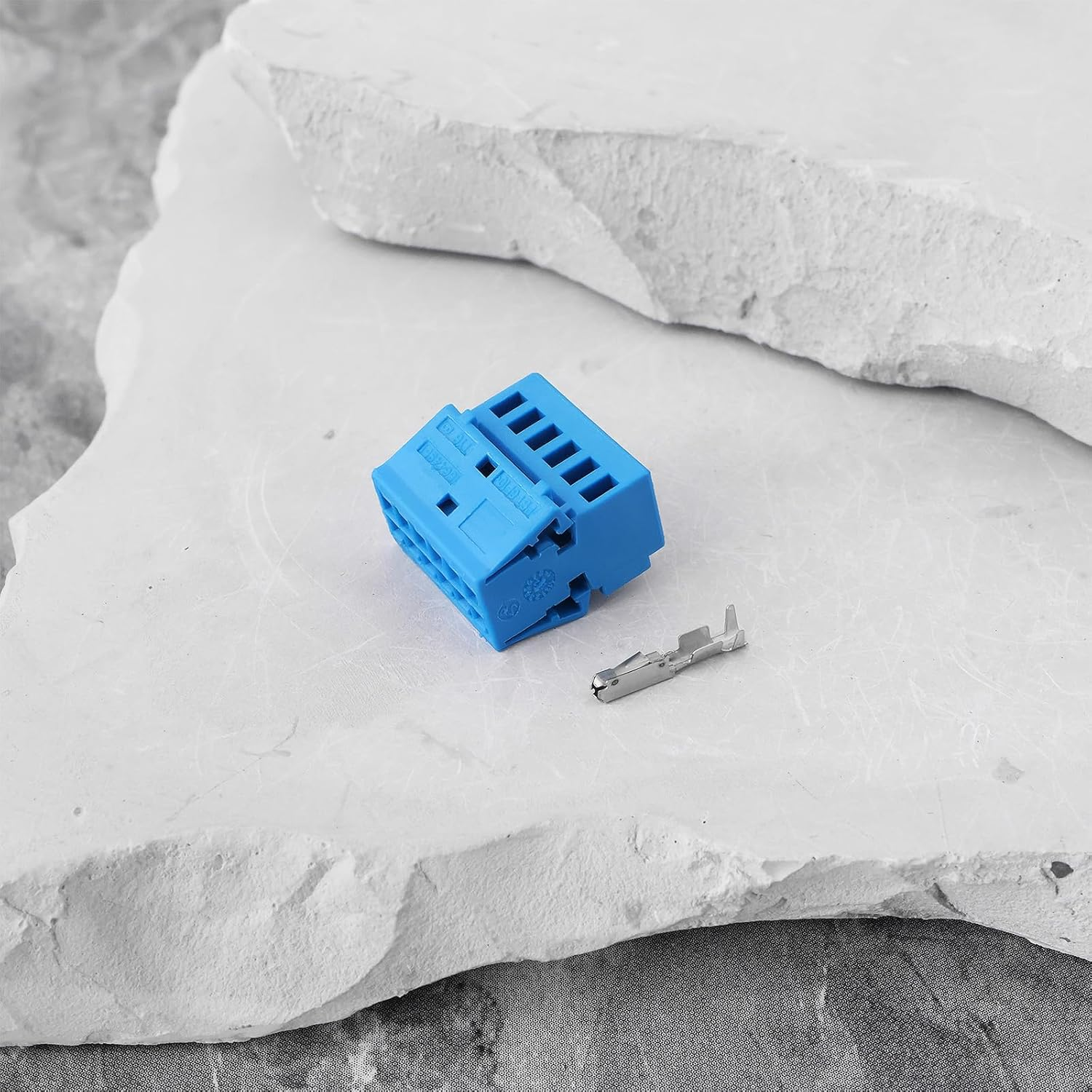 Emsea 2 Sets 12 Pin Automotive Electrical Connector Plugs 8X0035447 Compatible with VW Compatible with Audi image number 4