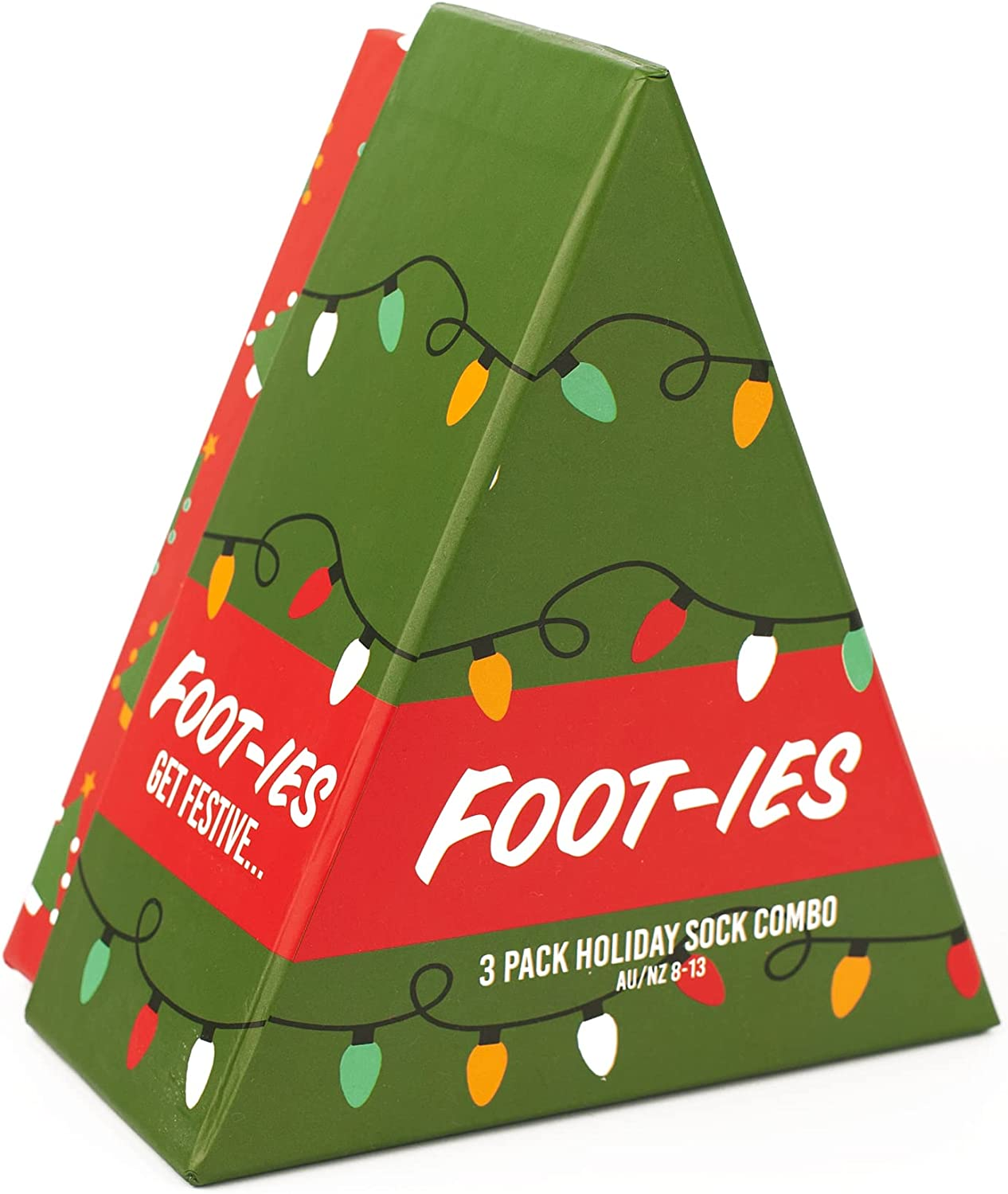 Unisex Holiday Tree Socks Gift Box(Pack of 3) image number 2