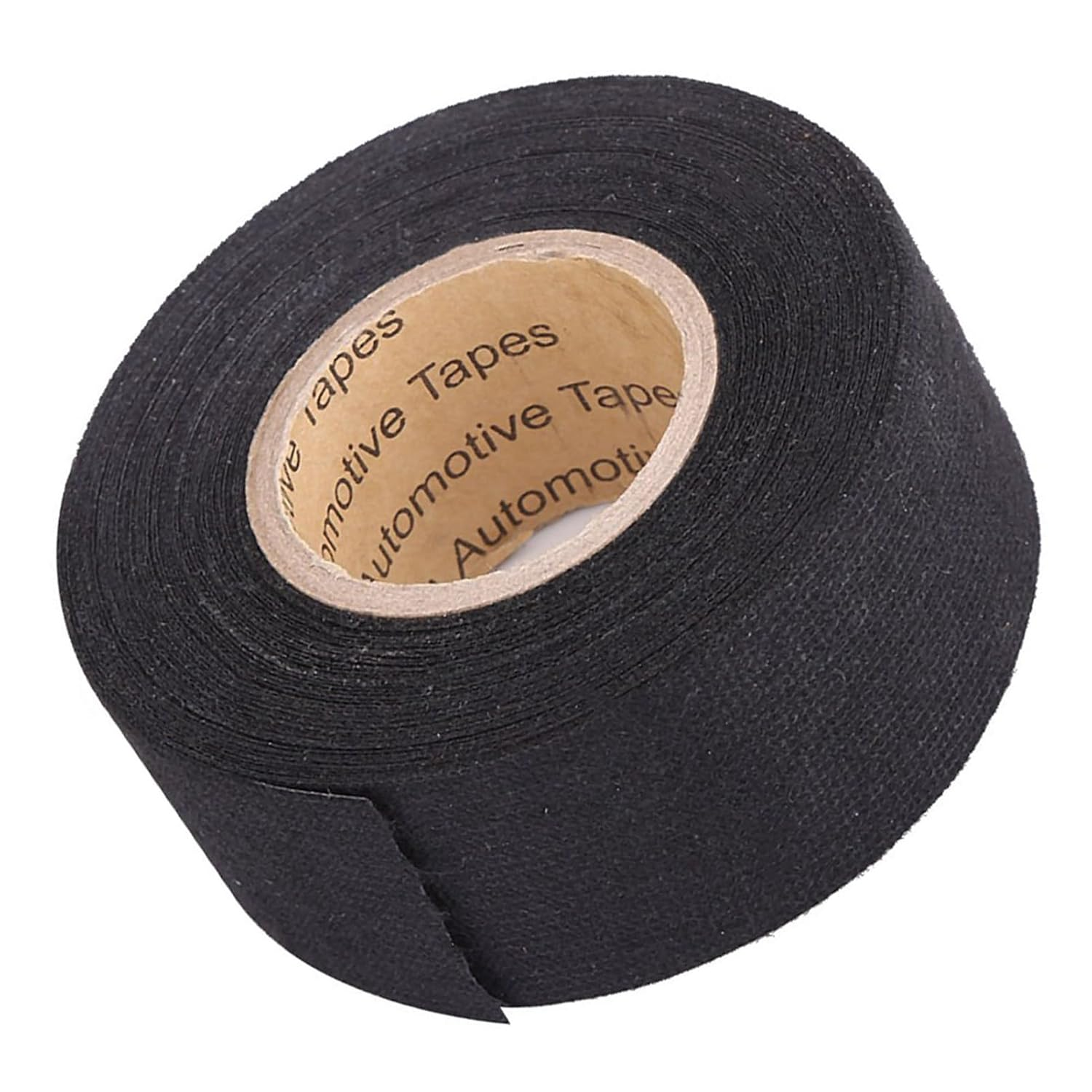 Automotive Wiring Harness Tape High Viscosity Polyester Cloth Adhesive Tape for Car Dashboard and Engine Compartment Noise Reduction (32Mm*15M) image number 3