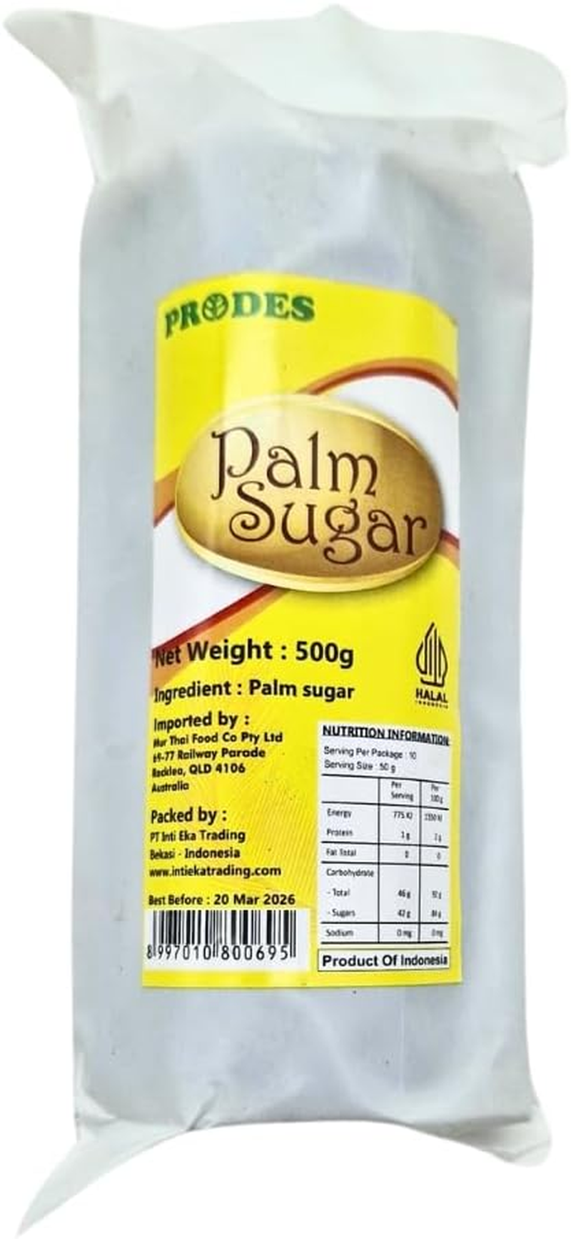 Prodes White Palm Sugar 500 G image number 1