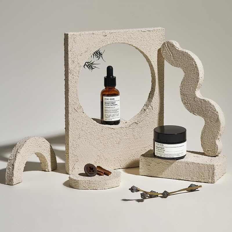 5PCS Original Design Product Photography Background Props Waterproof Grain White Wooden Hand Painting Geometric Cube Props for Photoshoot image number 1