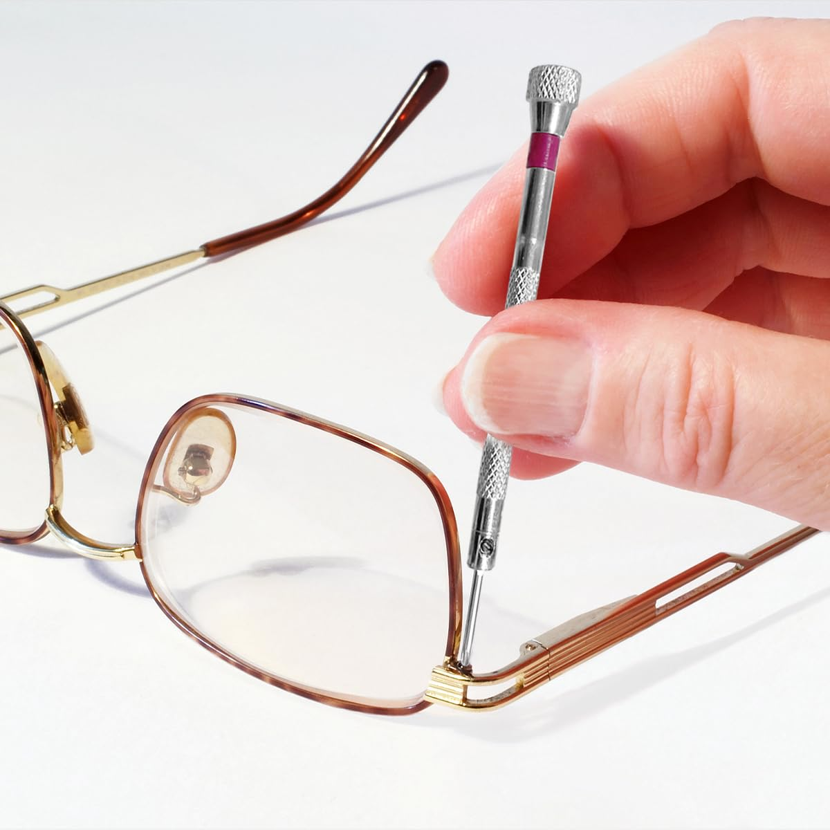 BEZANU Micro Screws Set, 500 PCS Mini Metric Assortment Screw Kit with Screwdriver for Eyeglass, Watches, Phone, Laptop Repair (Phillips Head) image number 2