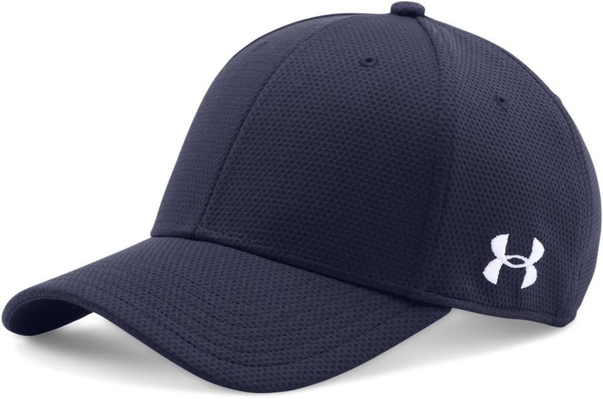 Under Armour Mens Curved Brim Stretch Fit Cap