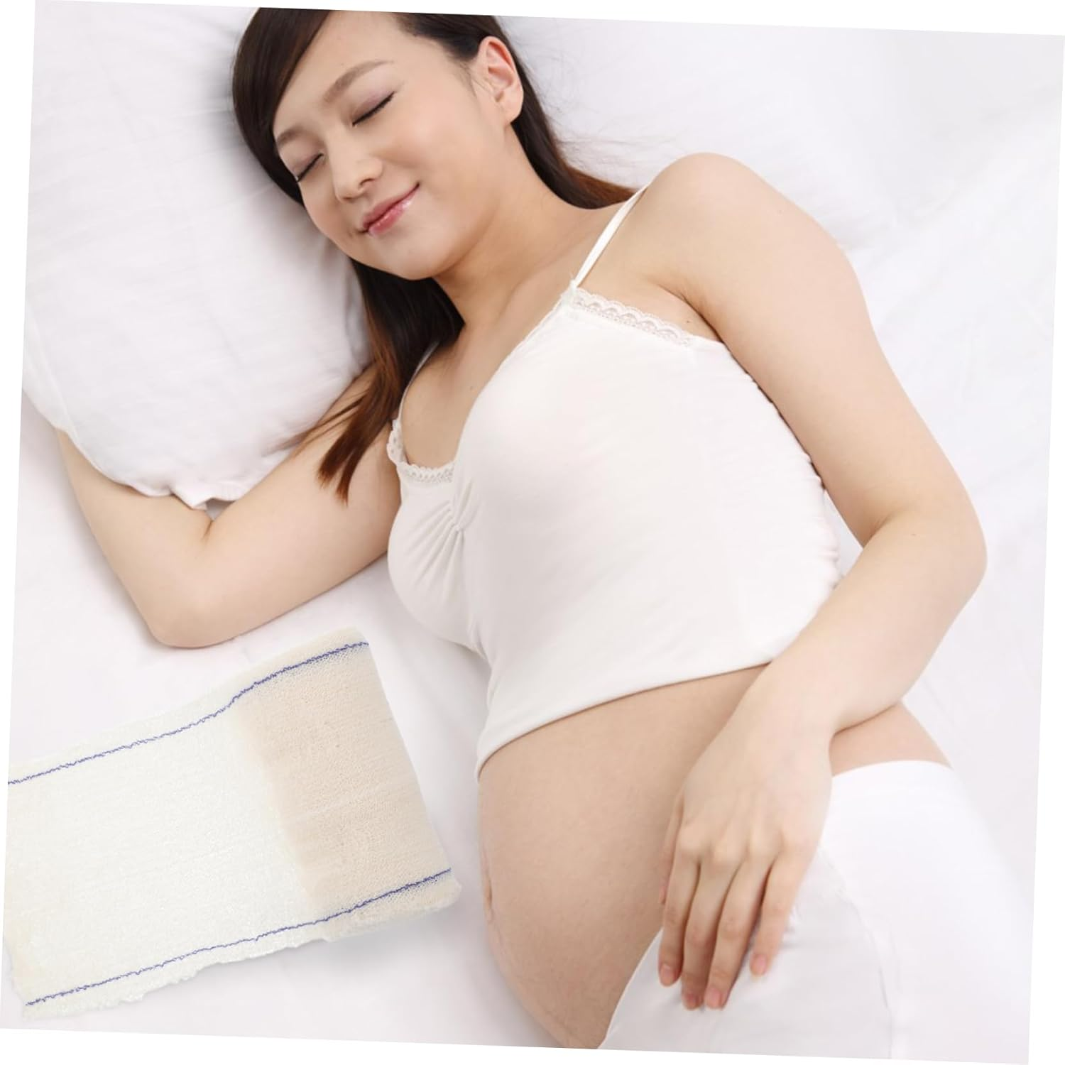 GANAZONO Postpartum Support Band for Women Adjustable Belly Band Chest Wrap Comfortable Breathable Design for Pelvic Correction Enhances Hip Appearance Firmness image number 6