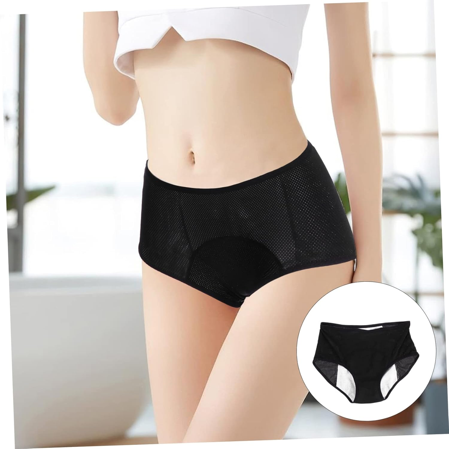 Menstrual Underpants for Women Comfortable Leak Menstruation Pants Light Safe and Durable for Daily Use Present for Friends image number 2