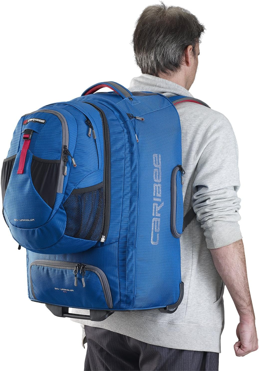 Caribee Europe Journey Travel Backpack, 65 Litre Capacity image number 1