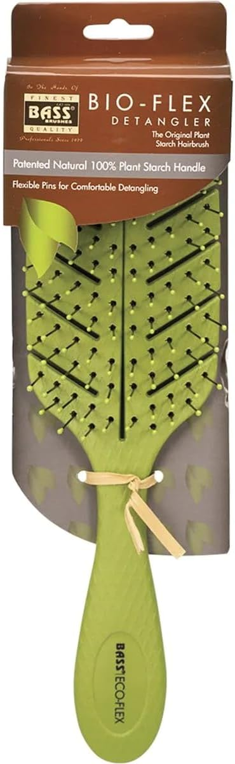 Bass Brushes Eco-Flex Detangler Hair Brush, 1 Count image number 1